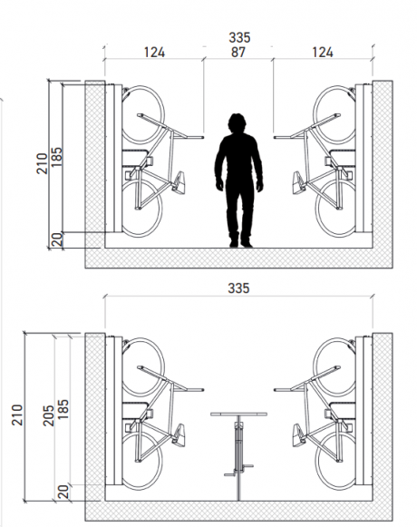 Bike Parking Lift- מתקן הרמת אופניים