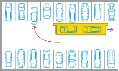 Parking platform 503